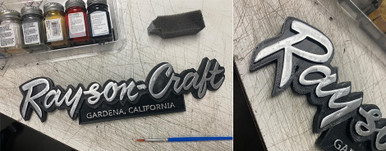 Rayson-Craft boat stickers. Replace your boat maker stickers