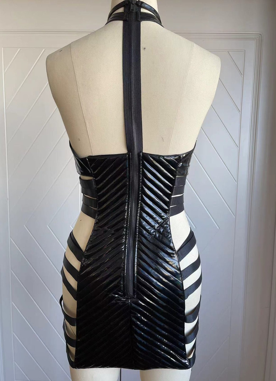 Midnight Rebel Cutout Dress