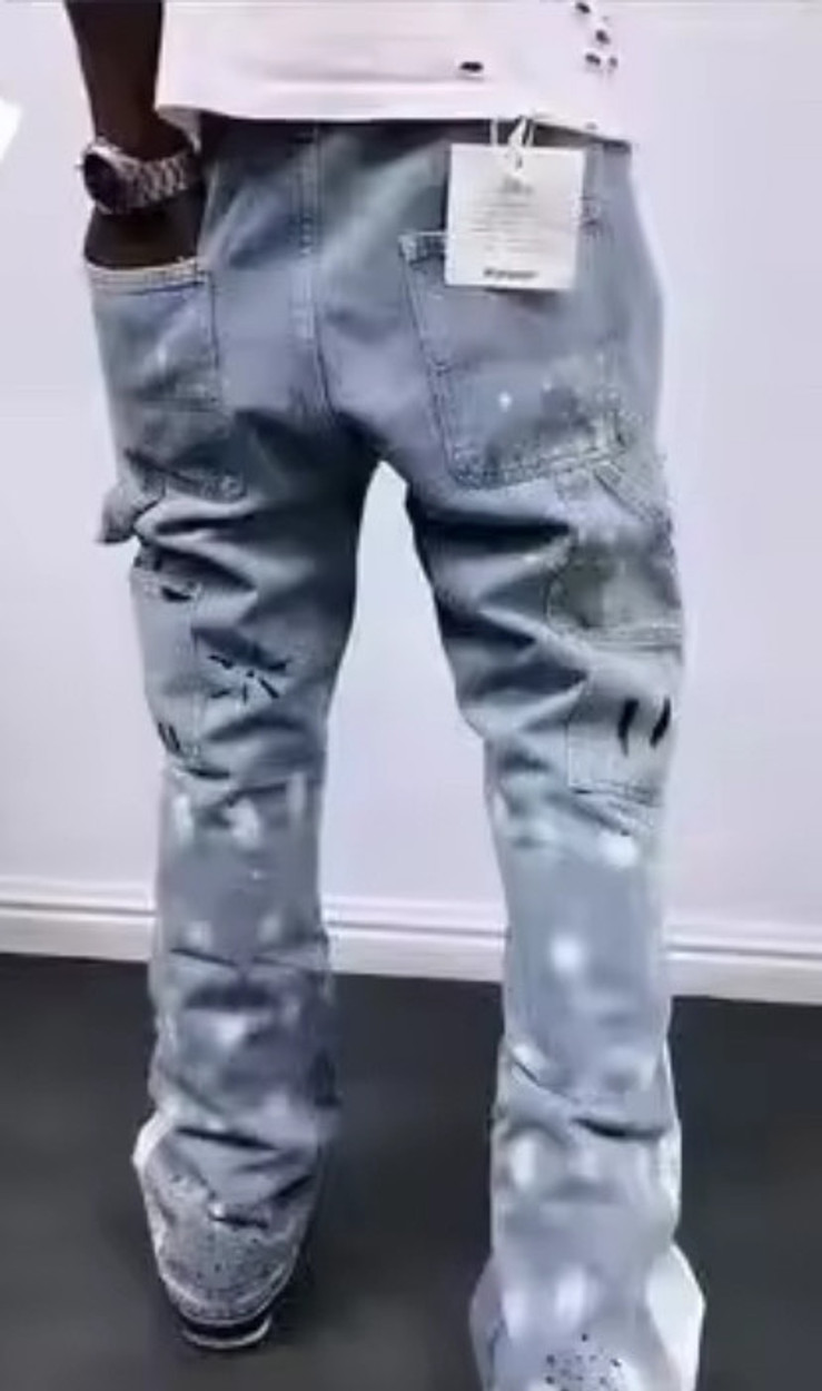 Chosen Block Denim Jeans