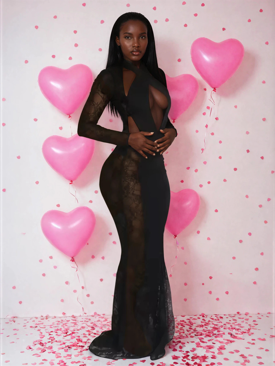 Nightfall Lace Two-Piece Set