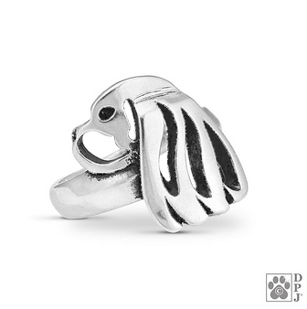 Cavalier King Charles Spaniel Ring - .925 Sterling Silver