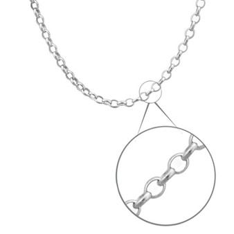 Rollo Chain - 0.6mm - 50cm -  925 Silver