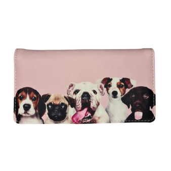 Dogs Life - Large Wallet - Pink - Faux Leather