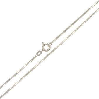 Curb Chain - 2mm - 45 cm - 935 Sterling Silver