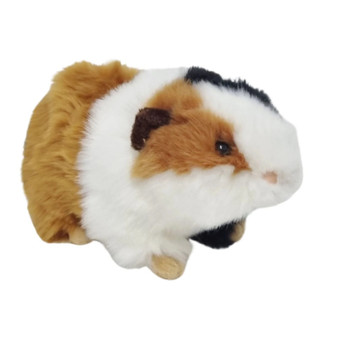 Guinea Pig Plush Toy - Mocca - red/white/black - 10 cm Guinea Pig Plush Toy - Mocca - red/white/black - 10 cm