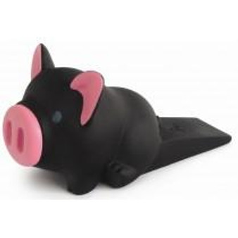 Piggy Door Stopper - Black