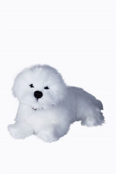 Bichon Frise Dog Plush Toy - Annabelle - 38 cm