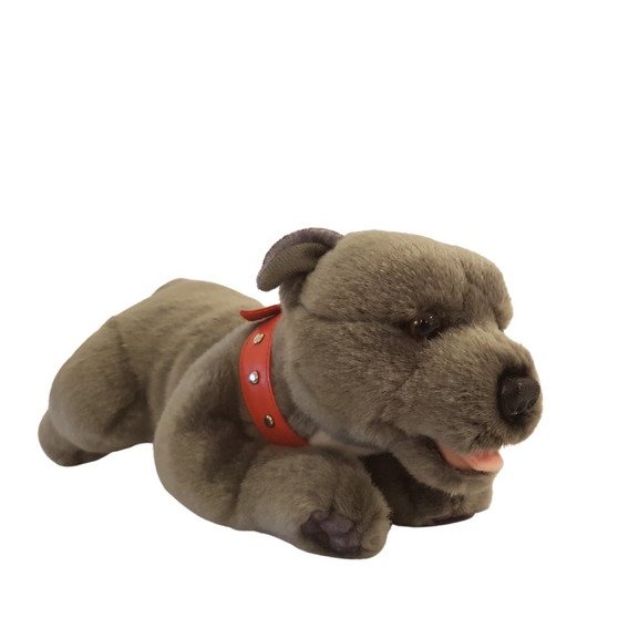 Staffy  Plush Toy - Bullet - 28 cm - hand crafted