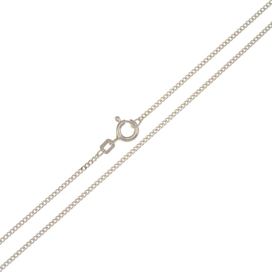 Curb Chain - 2mm - 45 cm - 935 Sterling Silver