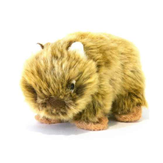 Mini Wombat Plush Toy - 14 cm - hand made