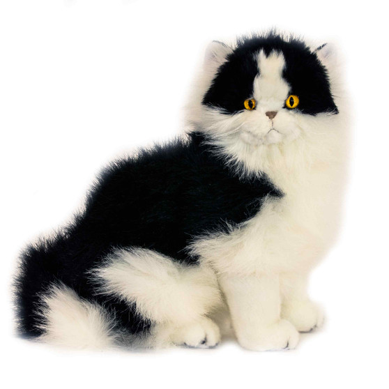 Piebald Cat Plush toy - Angus - 27cm