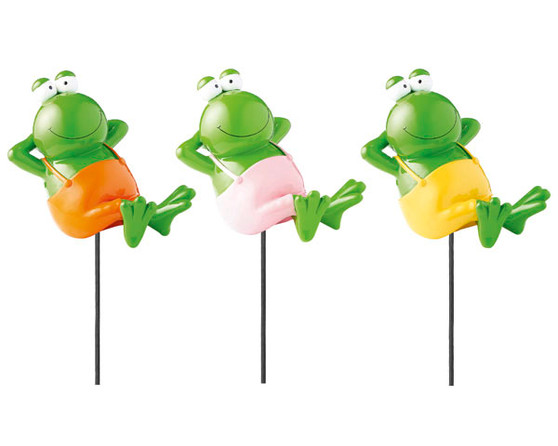 Mila Garden decoration - Ceramic frog - multiple colours