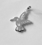 Hummingbird Pendant -  .925 Sterling Silver