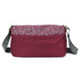 Paw print - CV-Envoy Messenger Bag - burgundy - Nylon