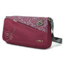 Paw print - CV-Envoy Messenger Bag - burgundy - Nylon