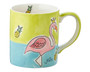 Flamingo Mug - 280 ml - hand-painted ceramic