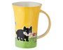 Cat Kasimir Coffee Mug - 500 ml - hand painted ceramic