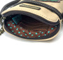 Panda - Small Phone /XBody Bag - Turquoise - Faux Leather
