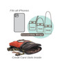 Caravan with Bird - Small Phone / XBody Bag - Ink - Faux Leather