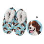 Beagle Dog Plush Slippers - one size fits most  women - 5-11