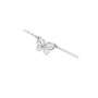 Butterfly Anklet - 23 cm + Extention - .925 Sterling Silver