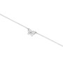 Butterfly Anklet - 23 cm + Extention - .925 Sterling Silver