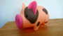 Piggy Banker - Money Box   orange-pink