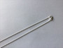 Trace Chain - 1mm - 40cm - 935 Silver