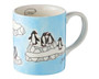 Penguin Mug -  280 ml - hand  painted - ceramic