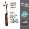 String Swing Wall Hanger for Uke and UBASS or Mandolin CC01UK