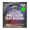 GHS Stainless Steel Precision Flatwound 4-String Bass Strings 45-105 Medium M3050