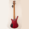 Warwick Pro Series Corvette $$ 5-String Electric Bass Burgundy Red Transparent Satin