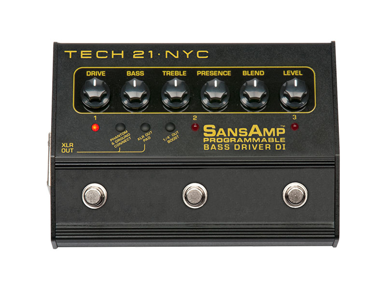 Tech 21 SansAmp Bass Driver Programmable DI Pedal