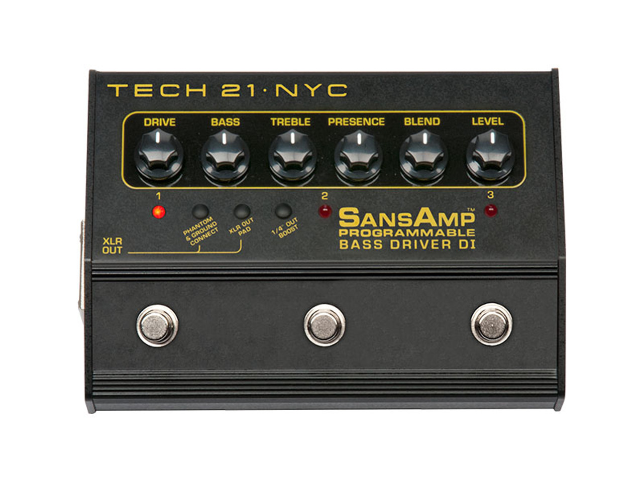 偉大な SANSAMP BASS Tech DRIVER DI 21 V2 DI 楽器・機材