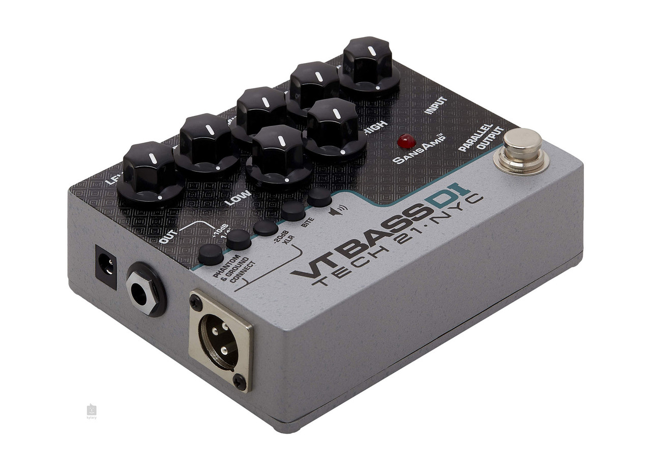 Tech 21 SansAmp VT Bass DI Preamp Pedal