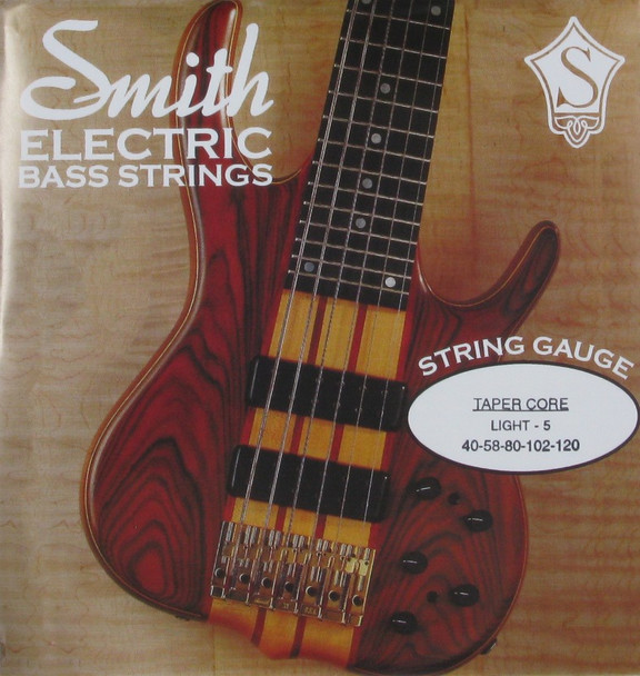 Ken Smith Taper Core 5-String Bass Strings 40-120 Light TCL-5