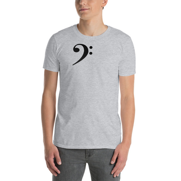 Short-Sleeve Unisex Black Clef Right T-Shirt