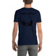 Short-Sleeve Unisex Black Clef Center T-Shirt