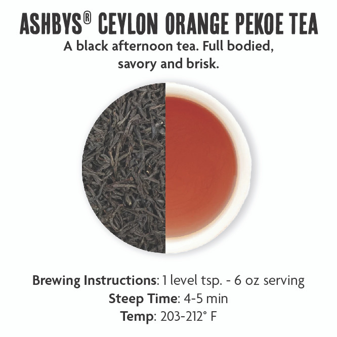 Ashbys® Decaf Ceylon Orange Pekoe 2lb | Chicago Coffee Masters