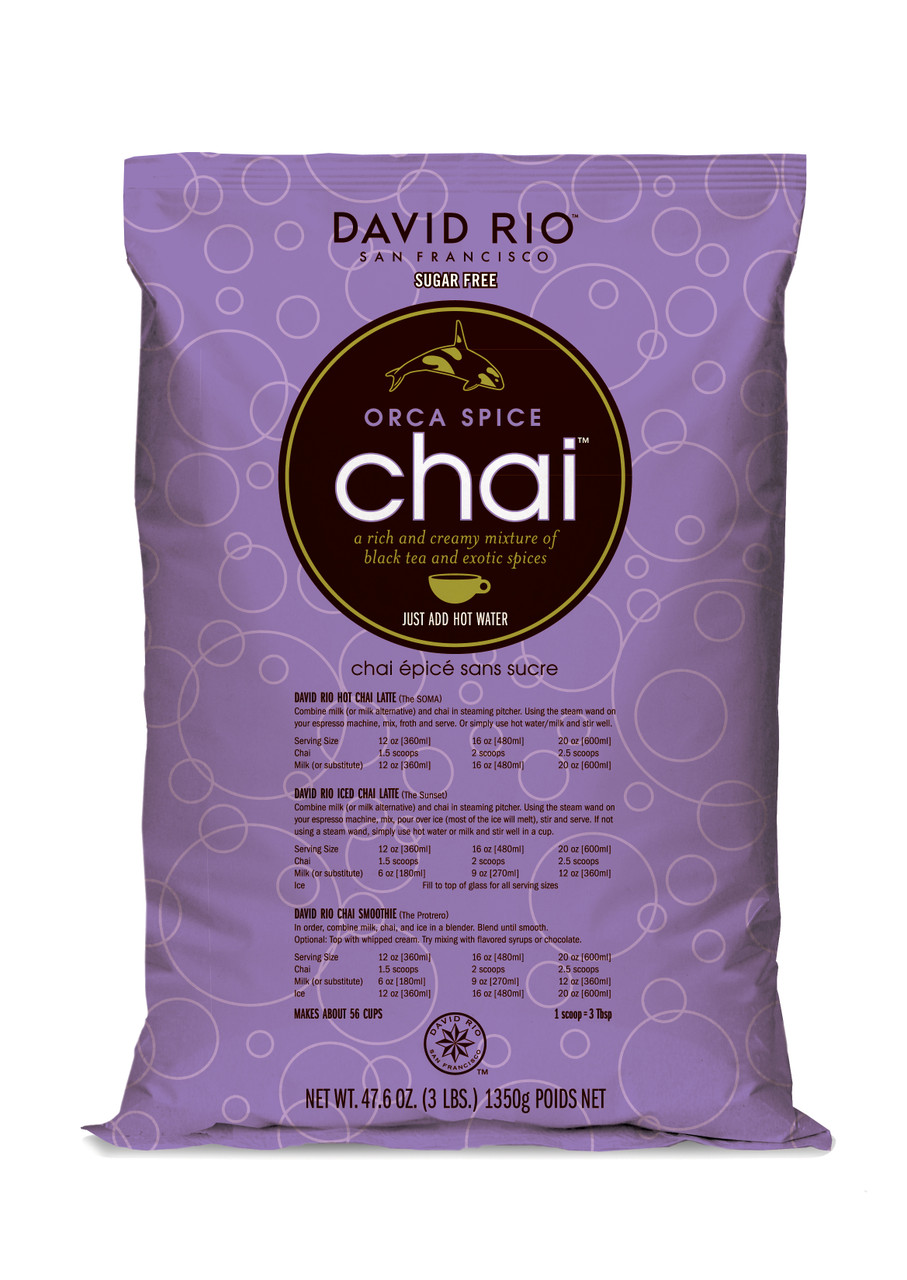 David Rio Orca Spice™ Sugar-Free 3lb Bag | Chicago Coffee Masters