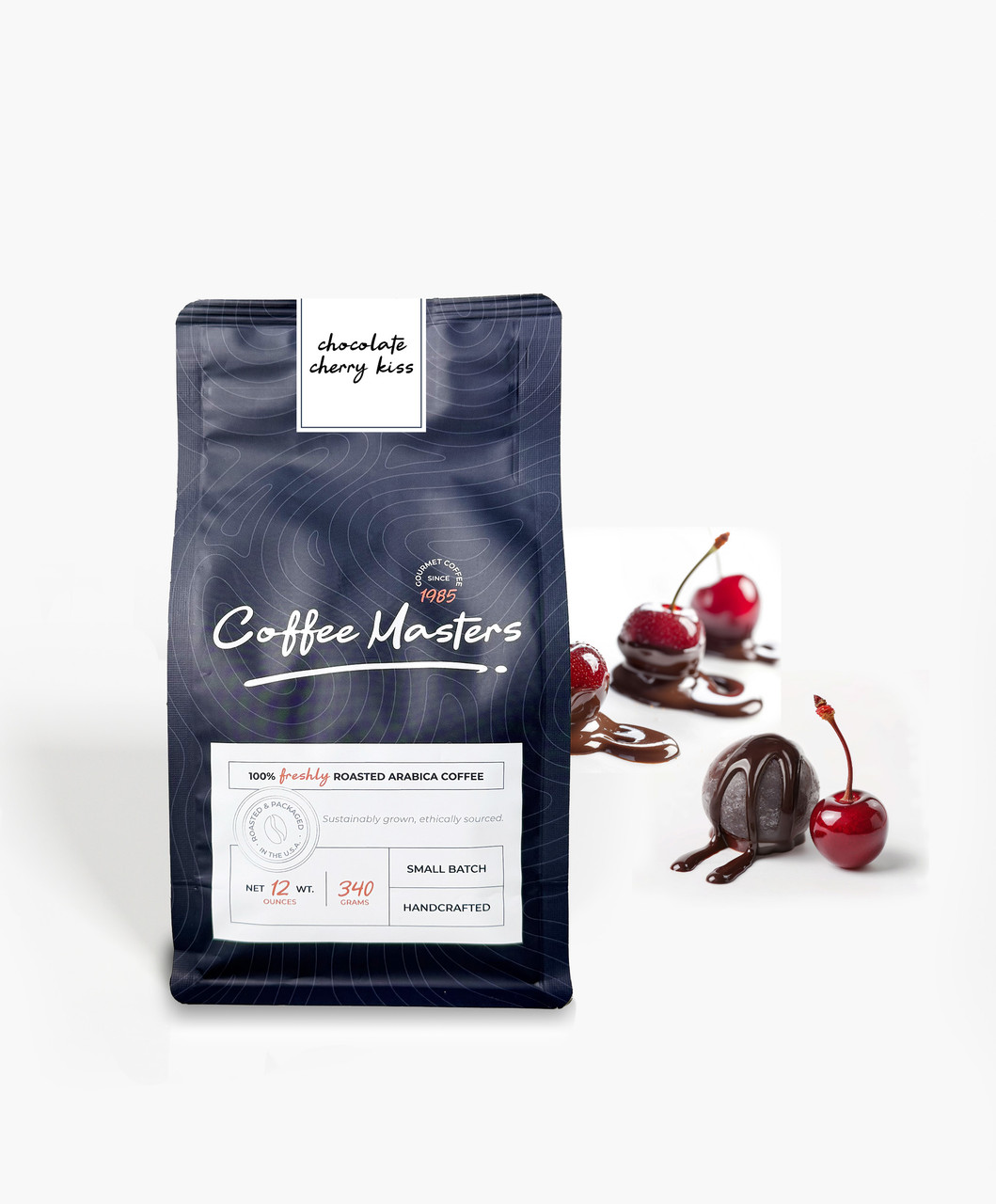 Chocolate Cherry Kiss 12oz Bag (Case of 4) | Chicago Coffee Masters