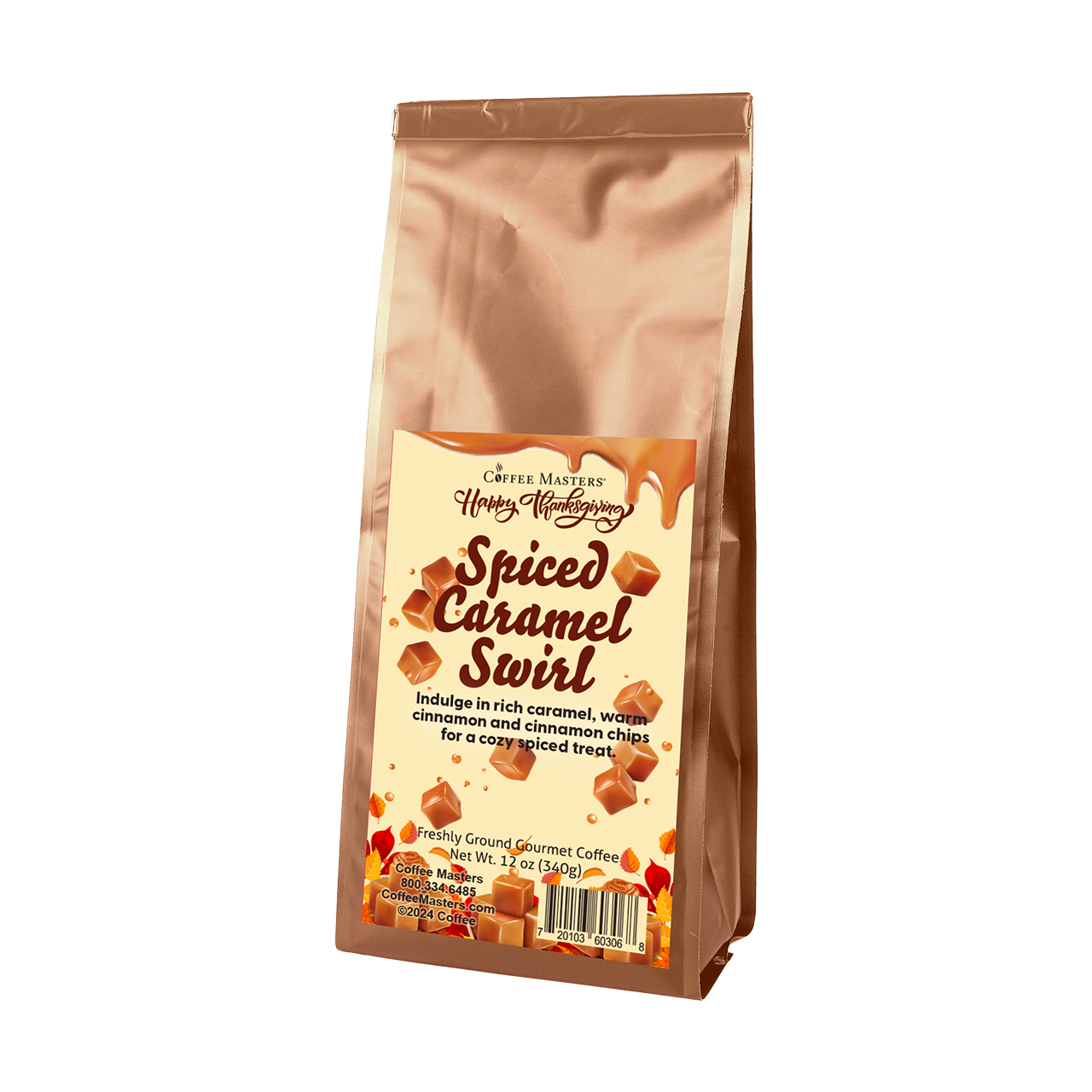 Thanksgiving Spiced Caramel Swirl