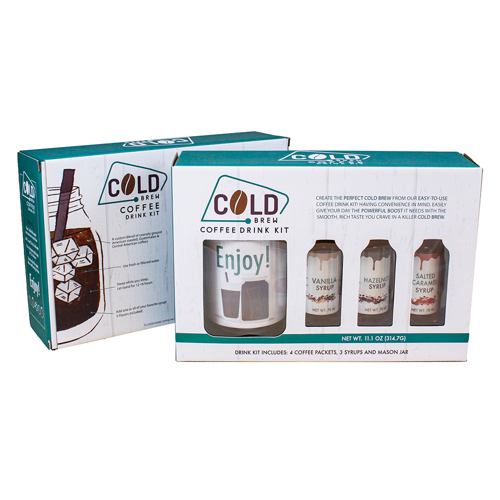 Cold Brew Coffee Kit Drink Kit - 6/cs | Chicago Coffee Masters