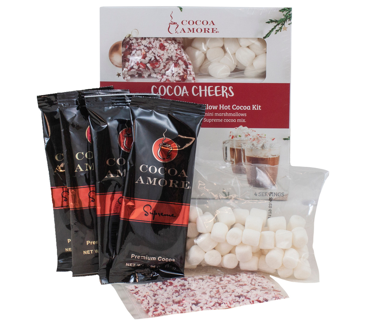 Cocoa Cheers Cocoa Kit Gift Box 12/cs | Chicago Coffee Masters