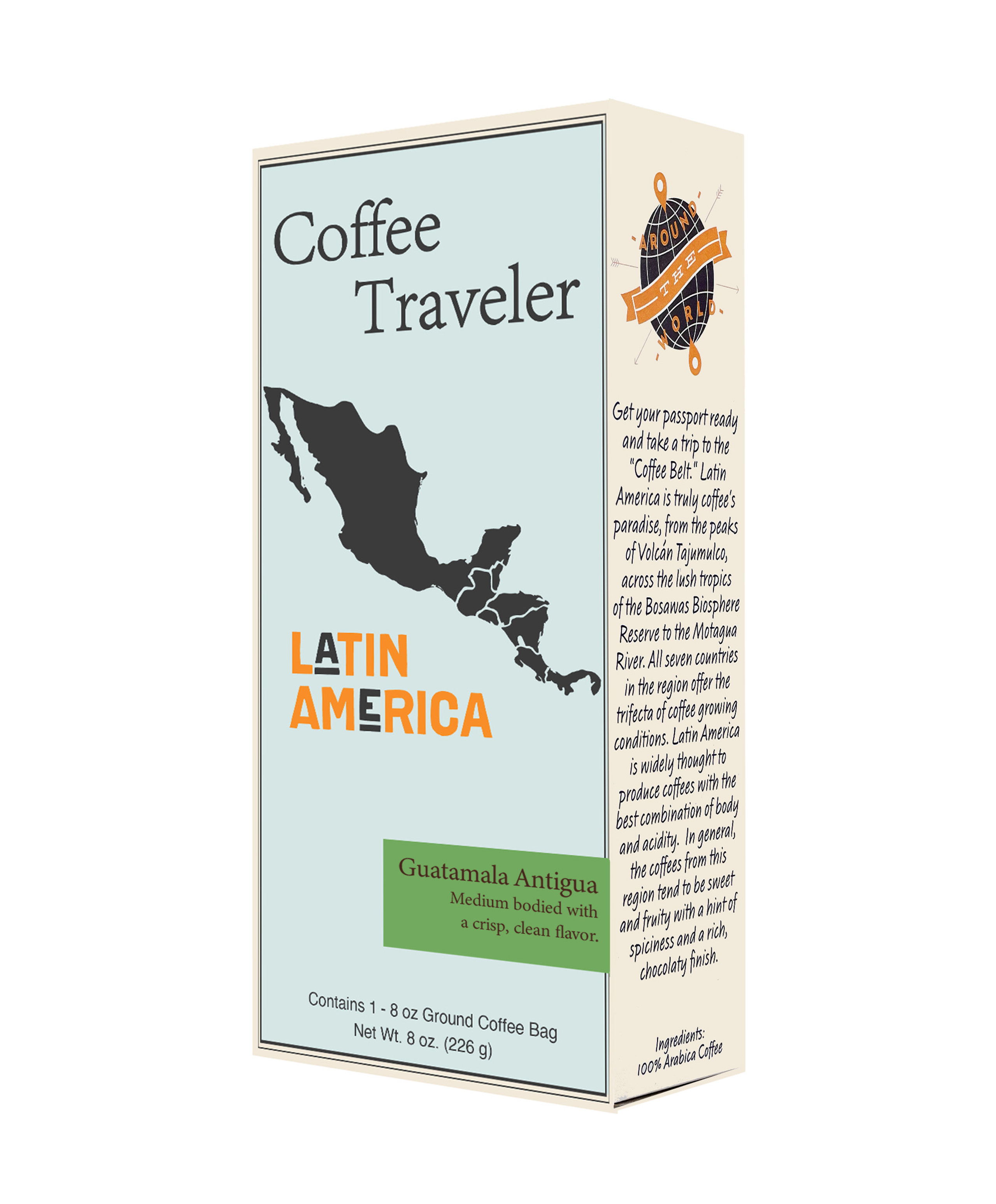 Coffee PrePackaged Coffee 8oz Coffee Traveler Box Coffee Masters