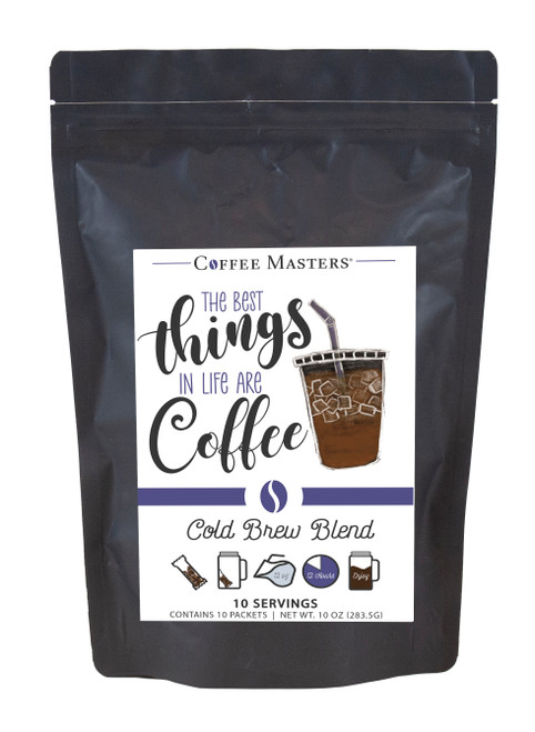 Cold Brew 10ct Single Serve (Case of 4) | Chicago Coffee Masters