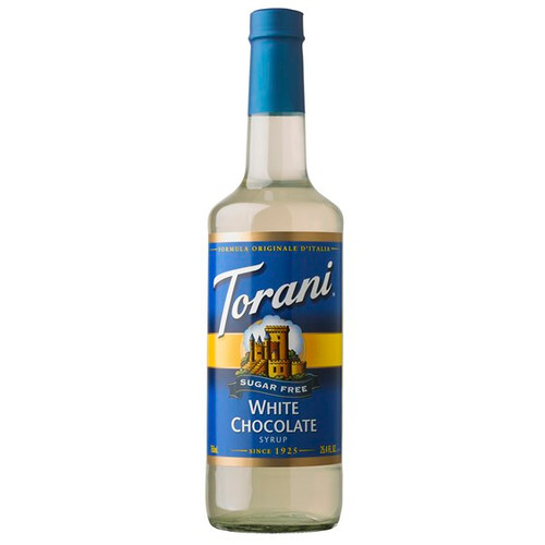 Sugar Free Torani 750ml White Chocolate