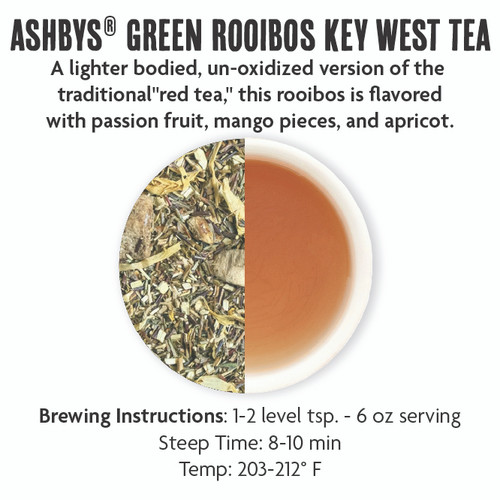 Ashbys® Green Rooibos Key West Tea 2lb