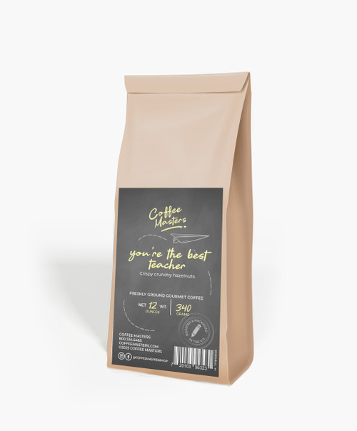 You're The Best Teacher-Hazelnut 12oz Ground 4/cs