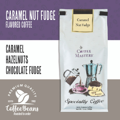 Caramel Nut Fudge 12oz Bag (Case of 4)